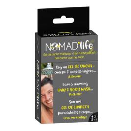 Gel De Limpeza Para Cabelo e Corpo Homem Nomad Life