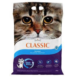 Classic areia aglomerante sem aroma - 7 kg