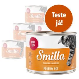 Smilla pedaços tenros de aves - Pack de experimentação - 6 x 800 g