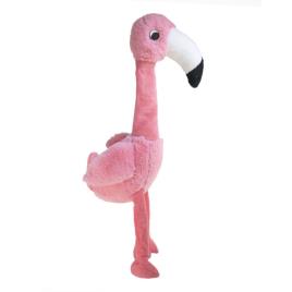 KONG Shakers Honkers flamingo brinquedo para cães - S: 8 x 14 x 31 cm (L x An x Al)