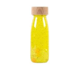 Garrafa Sensorial Flutuante Flip Yellow