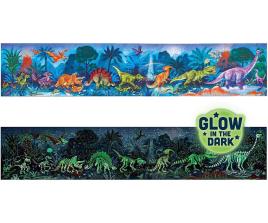 Puzzle Dinossauro Fluorescente