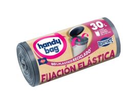 HANDY BAG BOLSAS DE BASURA ULTRA RESISTENTE 30 L 15 UNIDADES