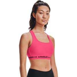 Under Armour Moderate Support Sports Bra ® Crossback Rosa XS