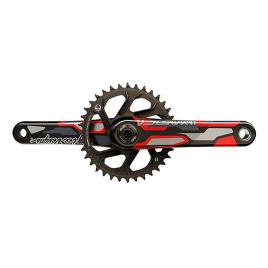 Truvativ Descendant Troy Lee Designs Dh Eagle Dub83 Crankset Preto 165 mm / 36t