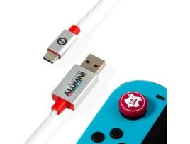 Cabo Usb Cabo Usb Tipo C Interruptor Nintendo Harry Potter com Led And Grips