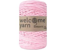 Fio de Macramé WELCOME YARN Barbante XL BB30 3mmx120M (Rosa - Algodão - 10x16,5x10 cm)