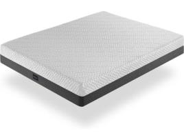Colchão SHAULA Cosmo (Branco, Cinzento, Azul - Espuma, Molas Ensacadas - 105x200 cm)