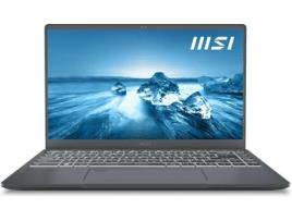 Portátil MSI Prestige 14 A12UC-067XPT (14'' - Intel Core i7-1280P - RAM: 16 GB - 1 TB SSD - NVIDIA GeForce RTX 3050 )