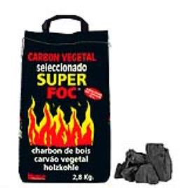 SACO DE CARVÃO VEGETAL 2,8kg SUPERFOC - ELEKTRO3