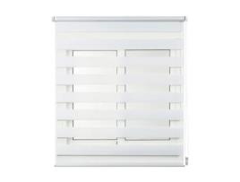 ESTORE DE ROLO CUP&FIX NOITE&DIA BRANCO 150x180cm - STOR PLANET