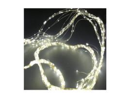 GRINALDA MICRO LED 190cm 640 LEDS LUZ QUENTE FIXA - ELEKTRO3
