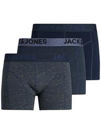 Jack & Jones Lote de 3 boxers lisos