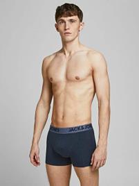 Jack & Jones Lote de 3 boxers lisos