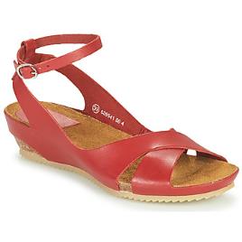 Kickers  Sandálias TOKI  Vermelho Disponível em tamanho para senhora. 36,37,38,39,40,41.Mulher > Calçasdos > Sandálias e rasteirinhas
