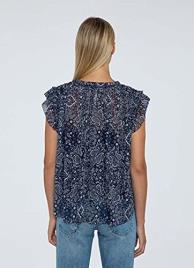 Pepe Jeans Blusa estampada, com atilho