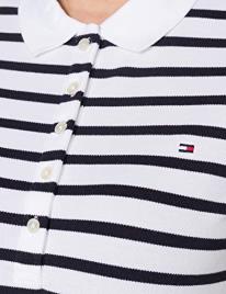 Tommy Hilfiger Polo às riscas de mangas curtas