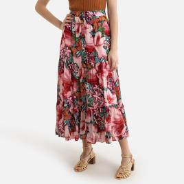 Suncoo Saia larga e comprida estampada, FRESCA