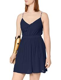 Tommy Jeans Vestido curto de alças finas