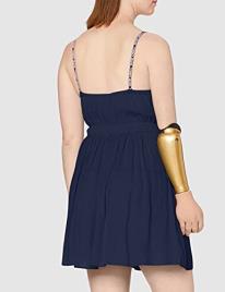 Tommy Jeans Vestido curto de alças finas