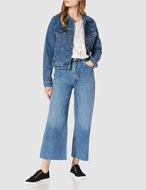 Esprit T-shirt de mangas curtas, gola redonda, com motivos