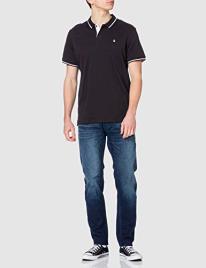Jack & Jones Polo direito em jersey