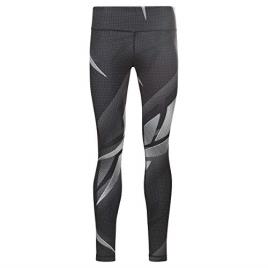 Reebok Sport Leggings com cintura meio-subida, estampadas