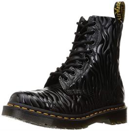 Dr Martens Botas em pele com atacadores, 1460 Pascal