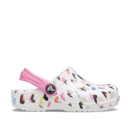 Crocs Socas Classic Heart Print Clog K