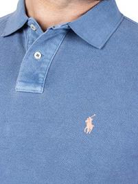 Polo Ralph Lauren Polo direito, custom fit, em malha piqué