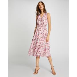 Morgan Vestido midi de cavas, às flores