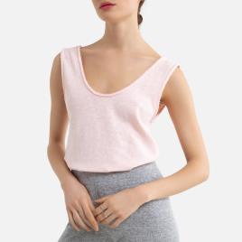 American Vintage Top de cavas com gola redonda, SONOMA