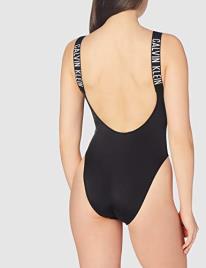 Calvin Klein Fato de banho com inscrição à frente