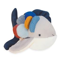 Histoire Dours Peluche peixe arco-íris, trésors marins, 30 cm