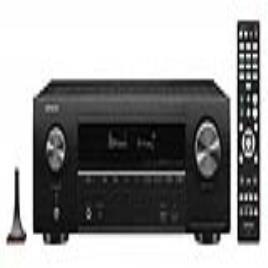 Receptor AV Denon AVR-X1600H WiFi Bluetooth 80W Preto