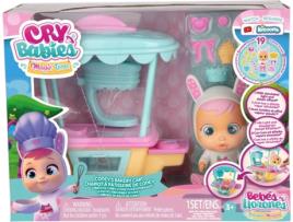 Boneca CRY BABIES Carrinho de Bolos da Coney (Idade Mínima: ?3 Anos)
