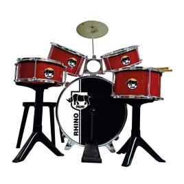 Bateria Musical Golden Red Drums