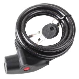 Cabo antiroubo 8mm x 1,8m  2 chaves s&l