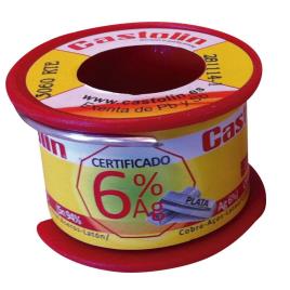 Estanho prata 6%diam,2 100gr