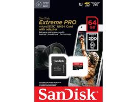 ext pro Microsdxc 64gb+sd 200mb/s