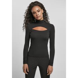 Urban Classics Women´s Long Sleeve Turtleneck T-shirt Urban Classics Preto S