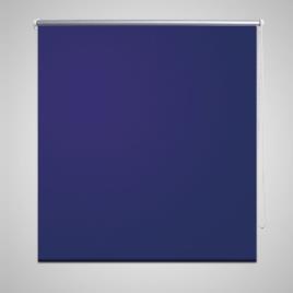 vidaXL Estore de rolo 40 x 100 cm, Marinho / Azul