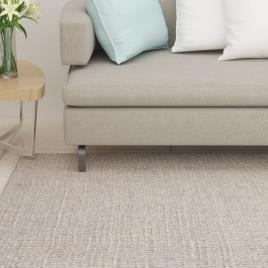 vidaXL Tapete sisal natural 66x150 cm cor areia