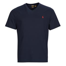 Polo Ralph Lauren  T-Shirt mangas curtas KSC08H-SSVNCLS-SHORT SLEEVE-T-SHIRT  Marinho Disponível em tamanho para homem. XXL,S,M,L,XL,XS.Homem > Roupas > Camiseta