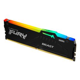 Memoria Kingston 32GB DDR5 4800MHz Fury Beast RGB (KF548C38BBA-32)