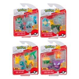 Boti Figures Pack Pokémon Battle 12 Units