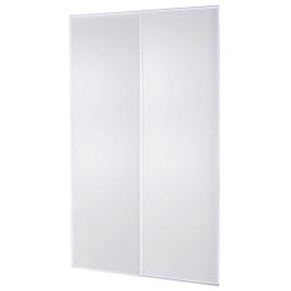 Kit 2 portas correr 120cm branco