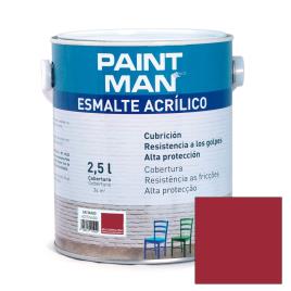 Esmalte acrilico acetinado vermelho 2,5lt