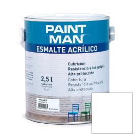 Esmalte acrilico brlhante branco 2,5lt