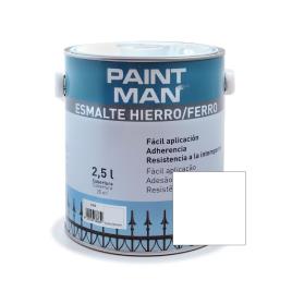 Esmalte para ferro liso branco brilhante paintman 2,5 l